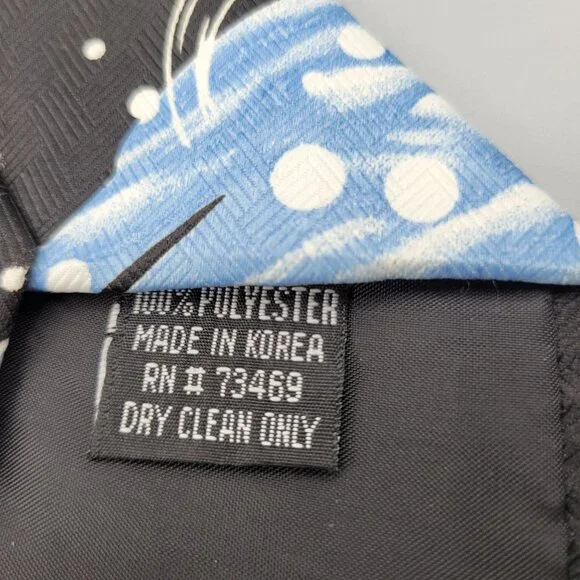 Vintage Disney Christmas Tigger Tie Black Festive Holiday Design - Picture 7 of 7